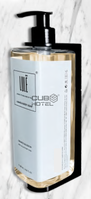 Sabão para Mãos e Corpo 480ml com Suporte Parede Lule